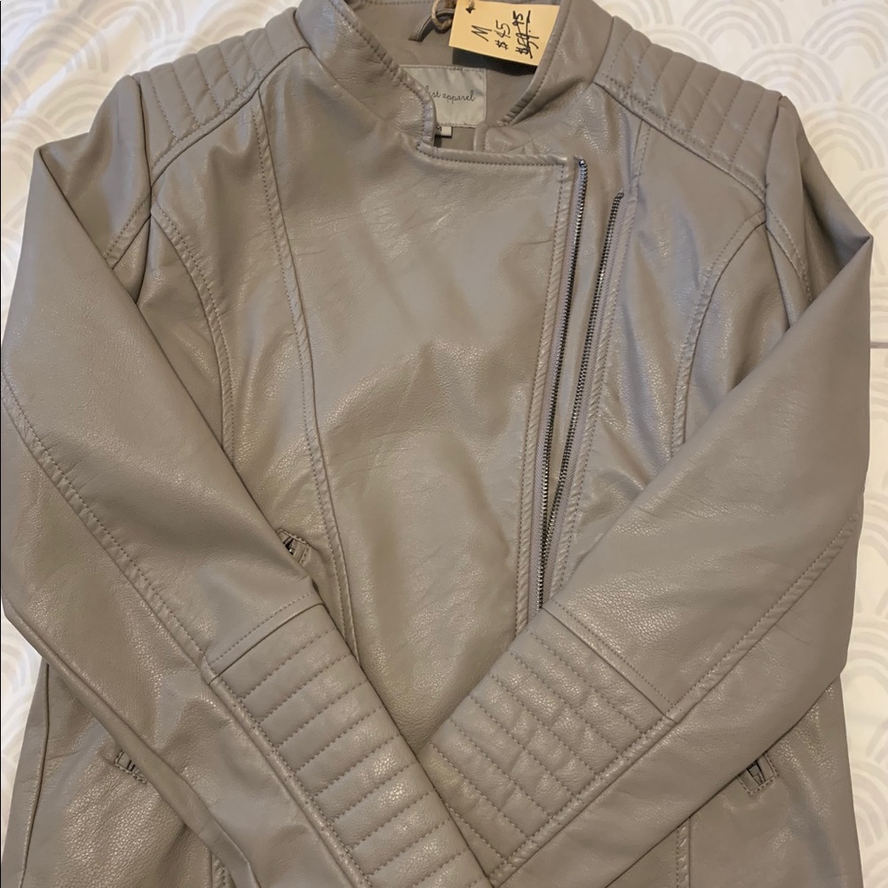 Boutique faux leather jacket